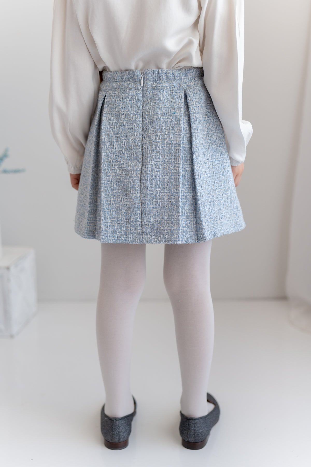 Tweed Jacket & Skirt Set