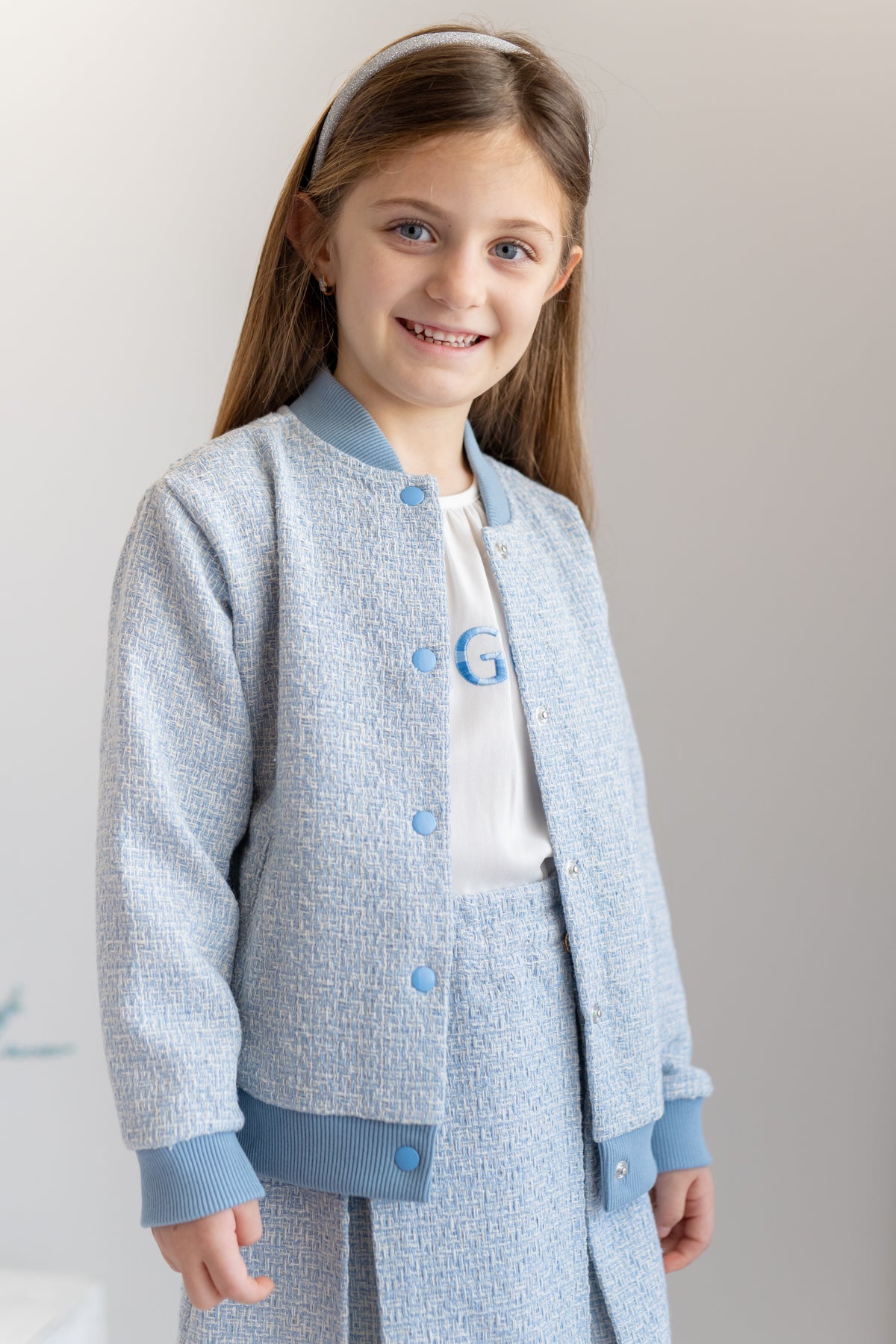 Tweed Jacket & Skirt Set