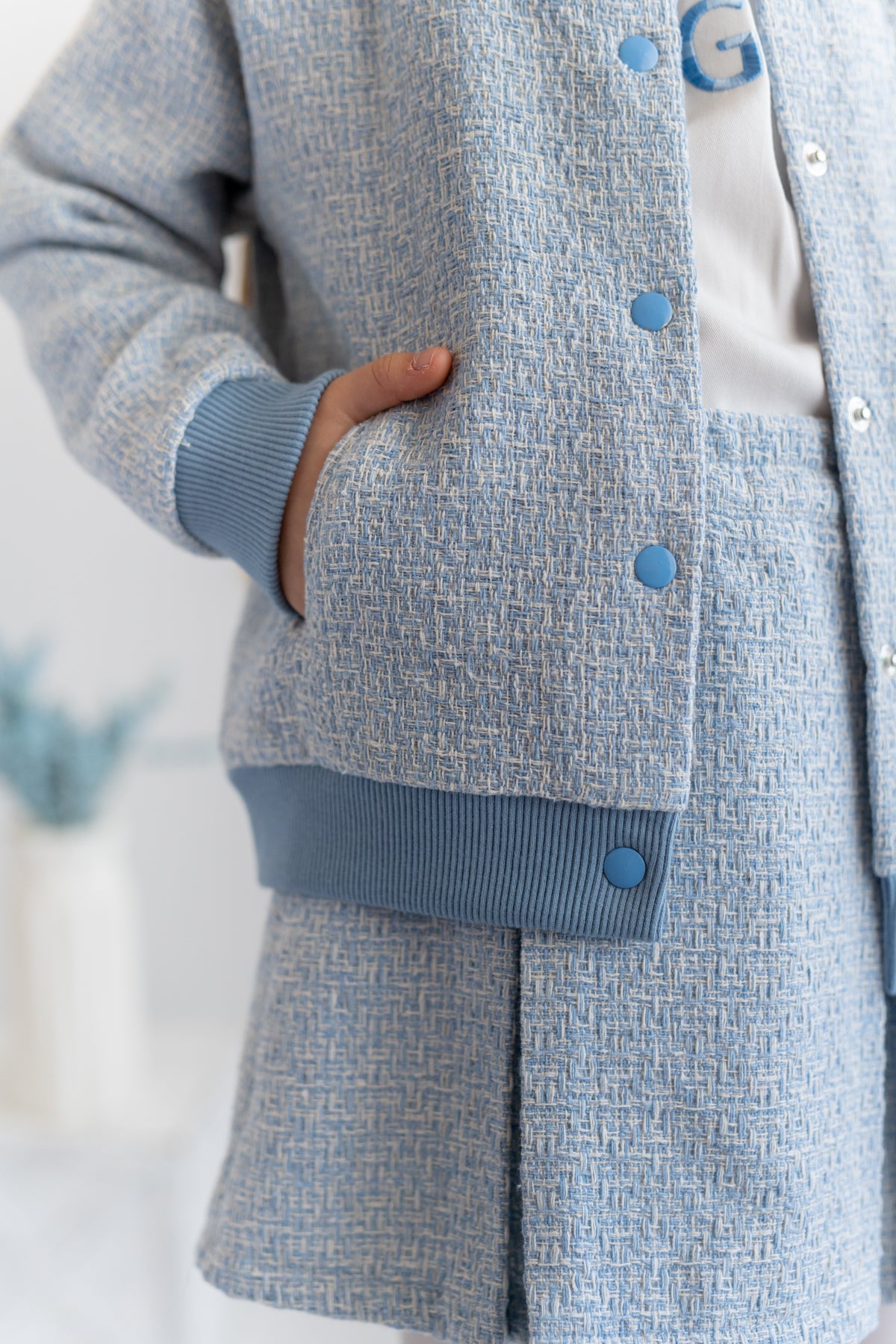 Tweed Jacket & Skirt Set