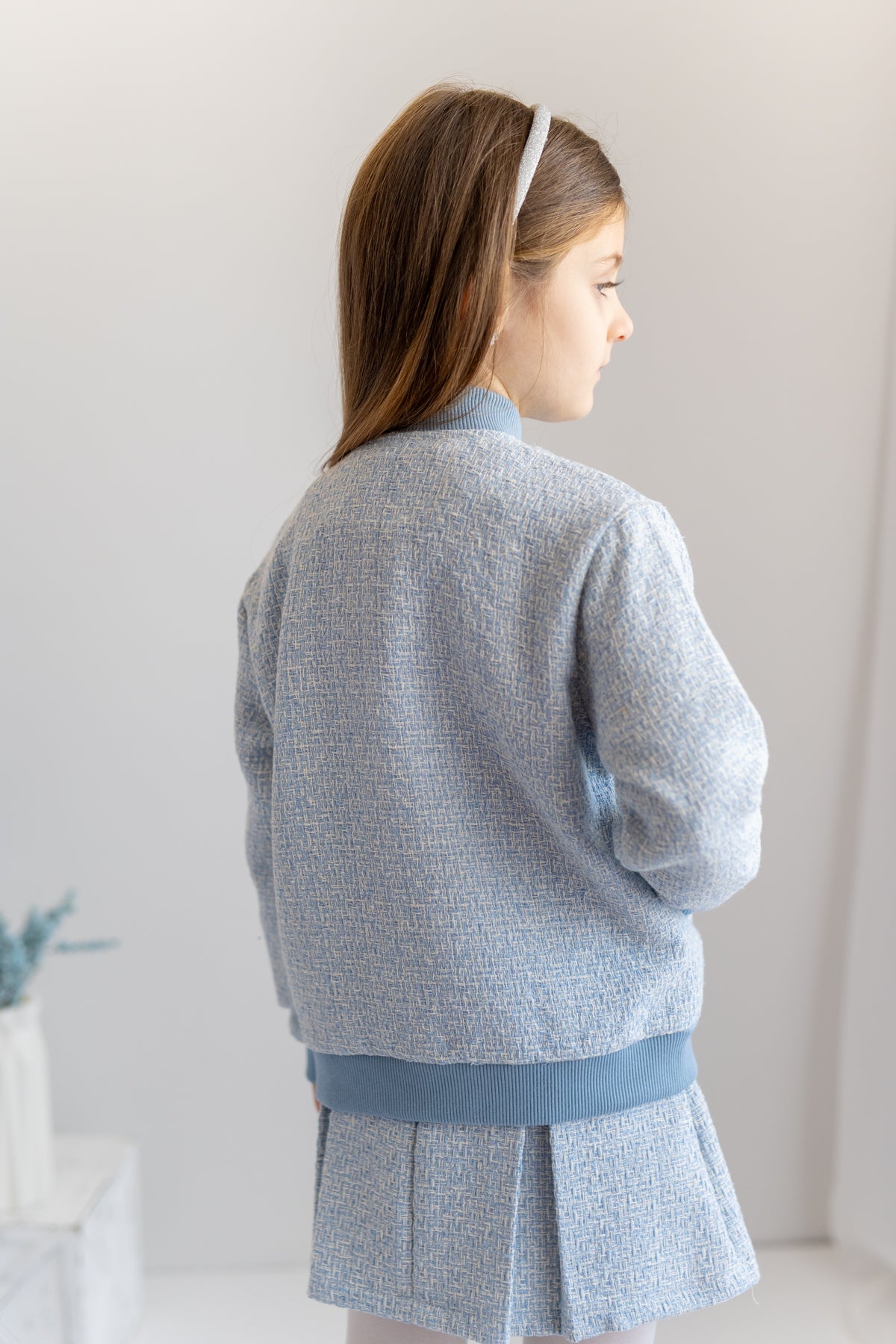 Tweed Jacket & Skirt Set