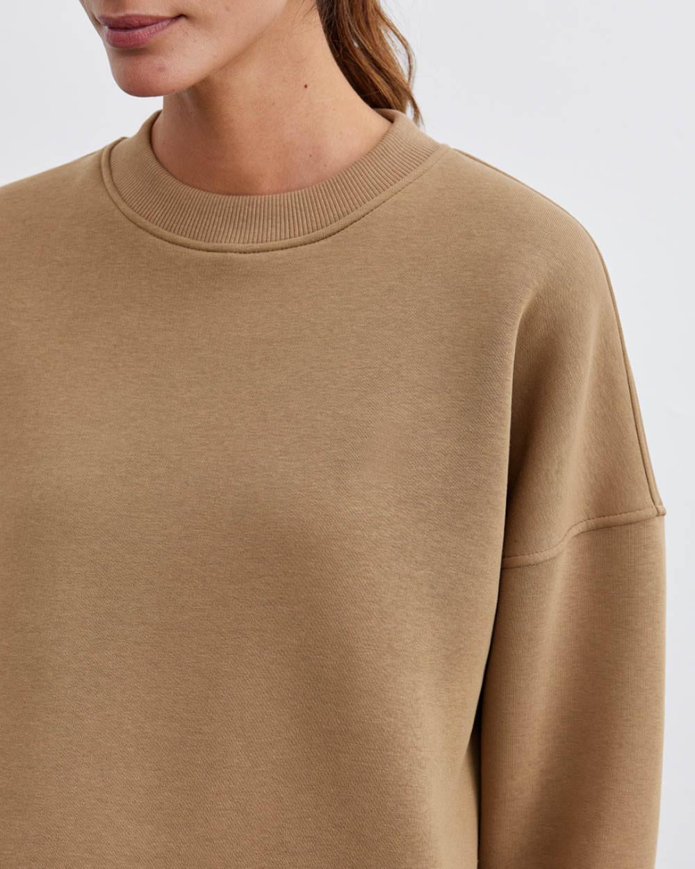 Long Plush Sweat Top