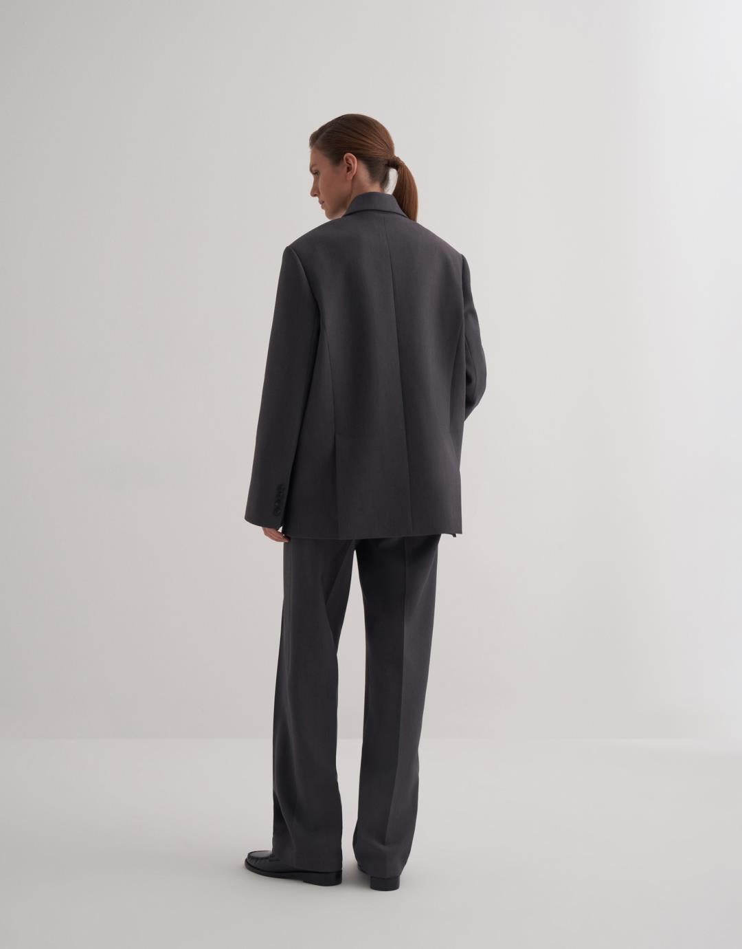 Anthracite Double Breasted Blazer