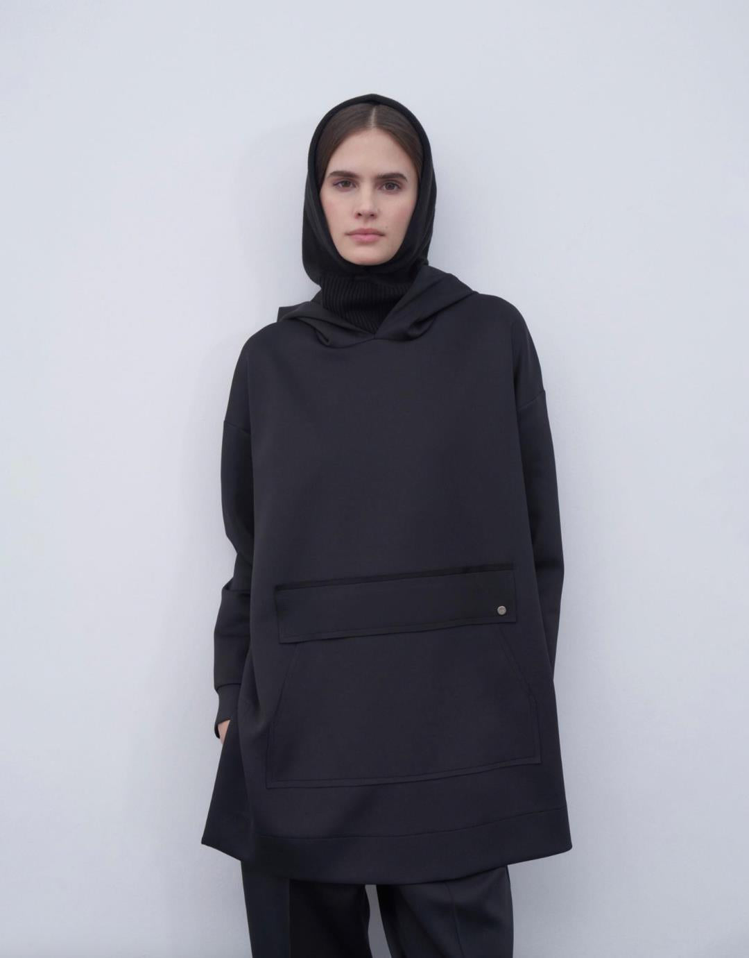 Knitted Instant Hood Hijab