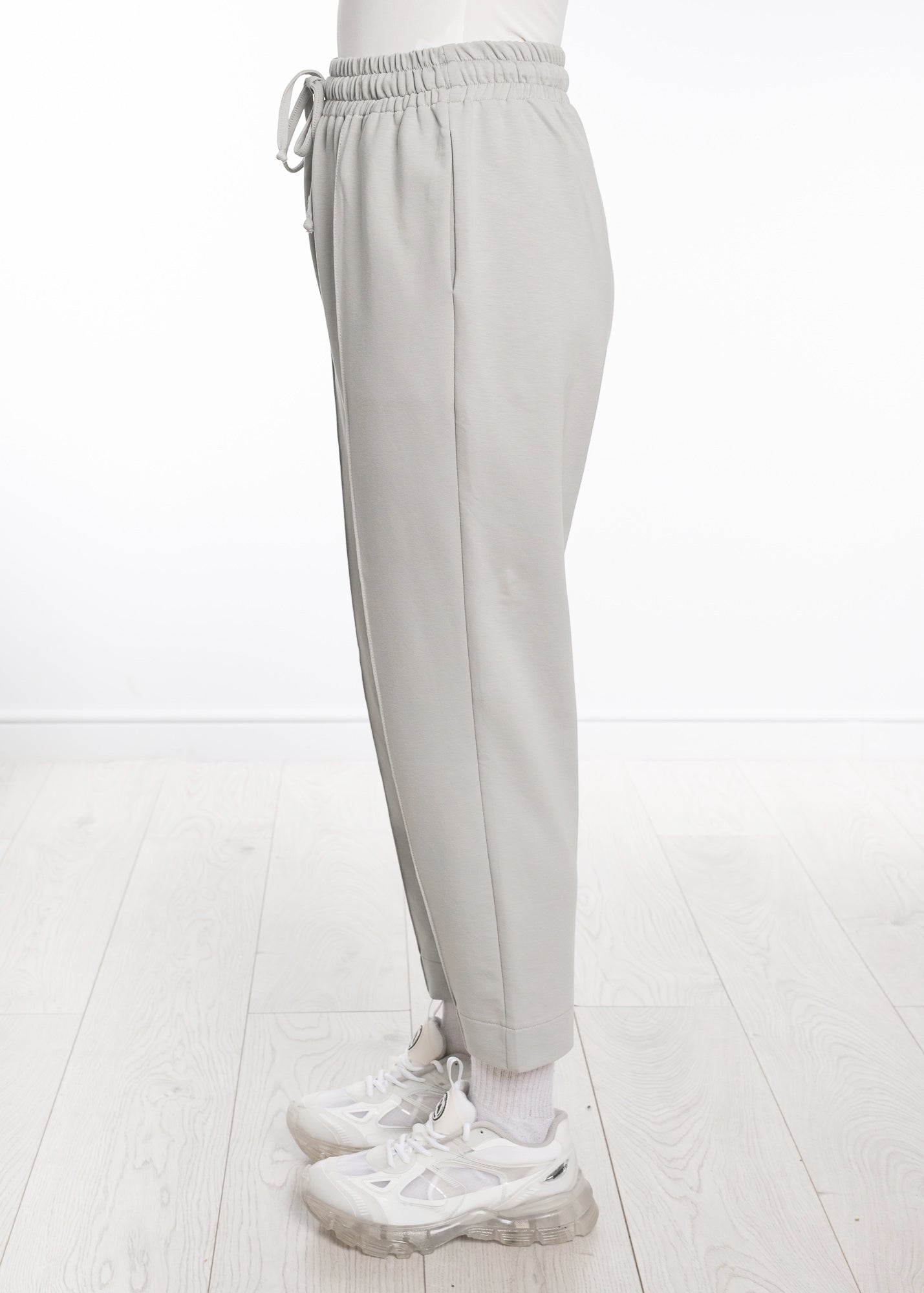 Centre Pleat Cotton Trouser