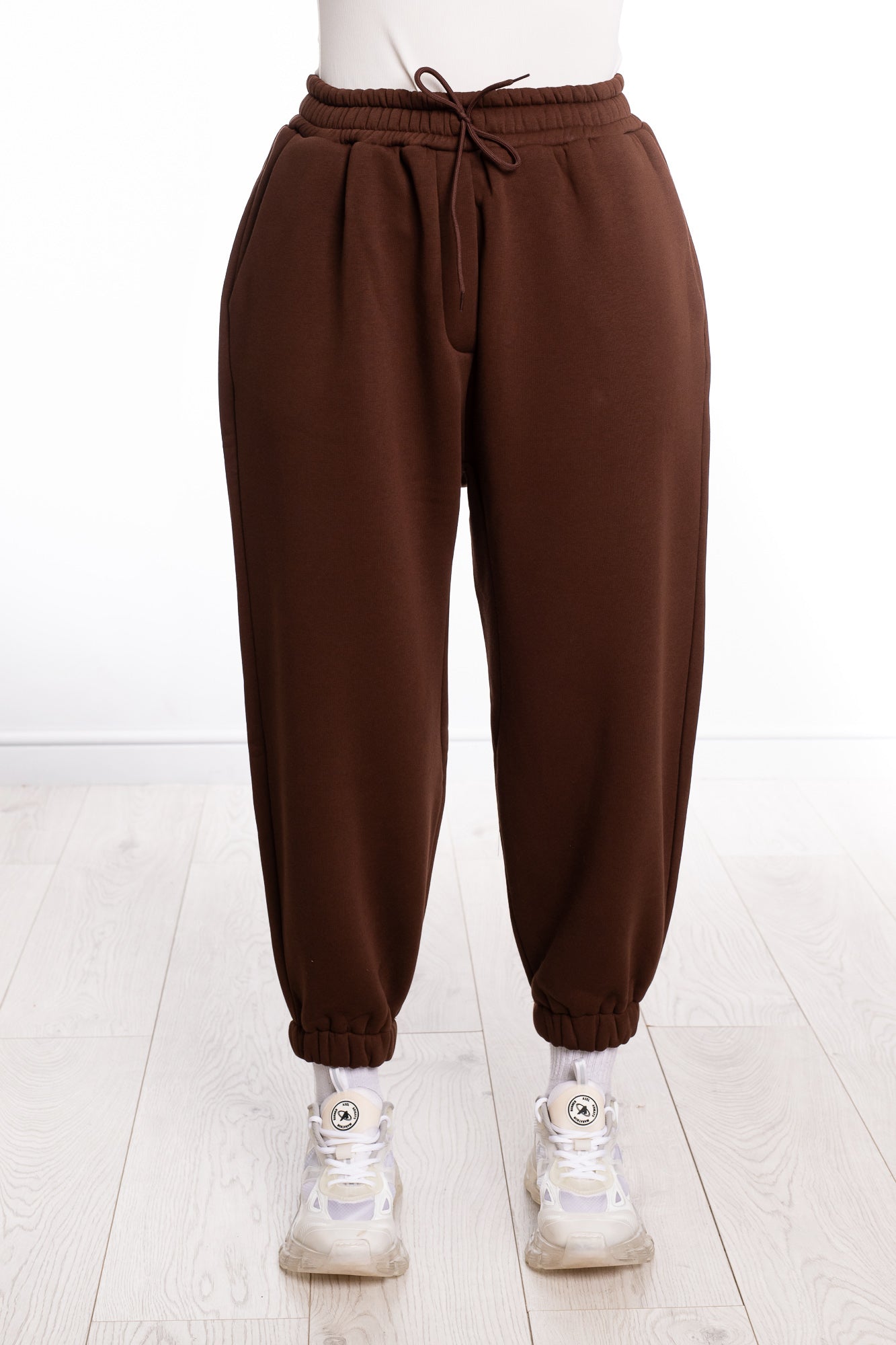 Drop Crotch Plush Jogger