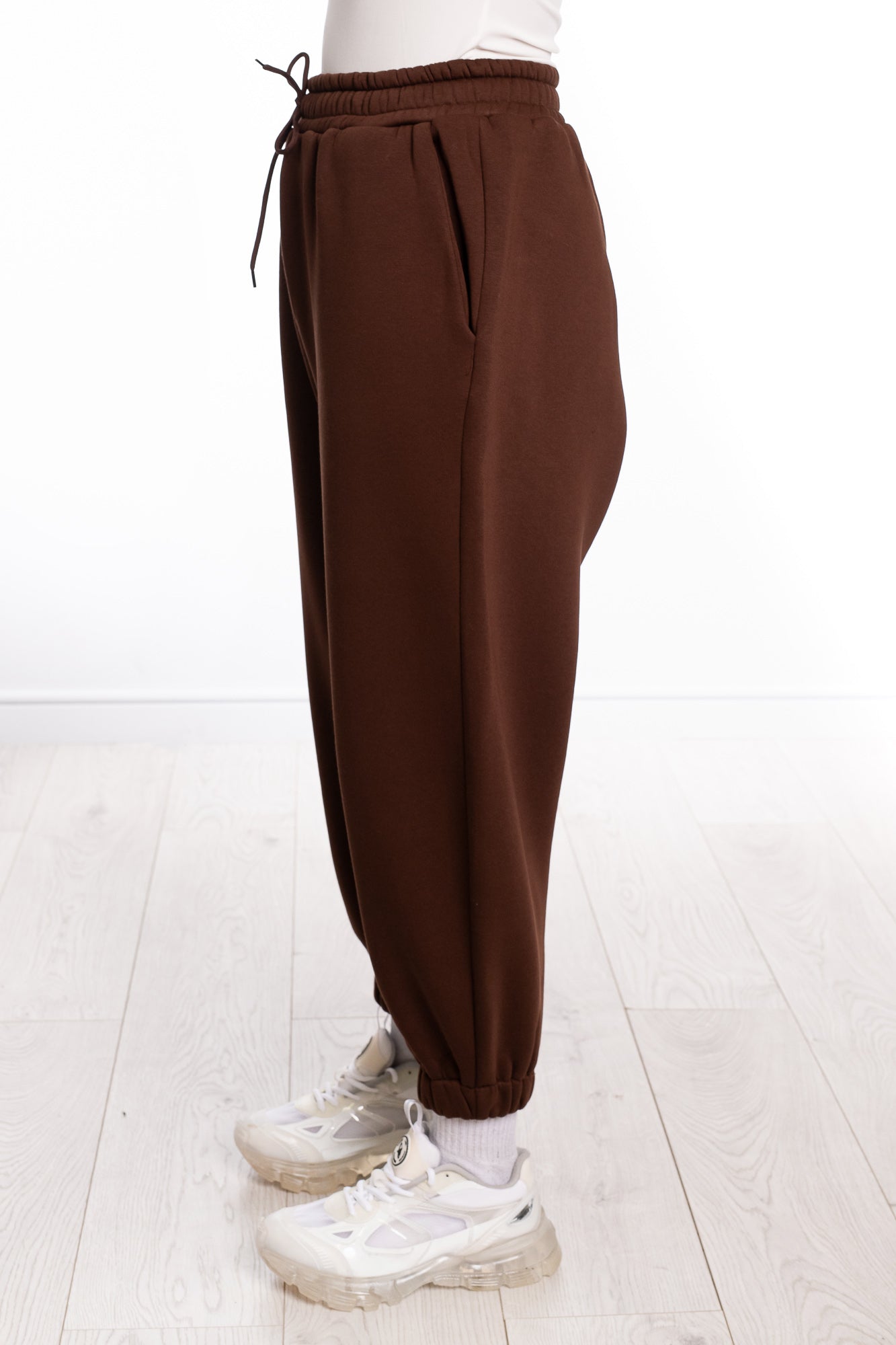 Drop Crotch Plush Jogger