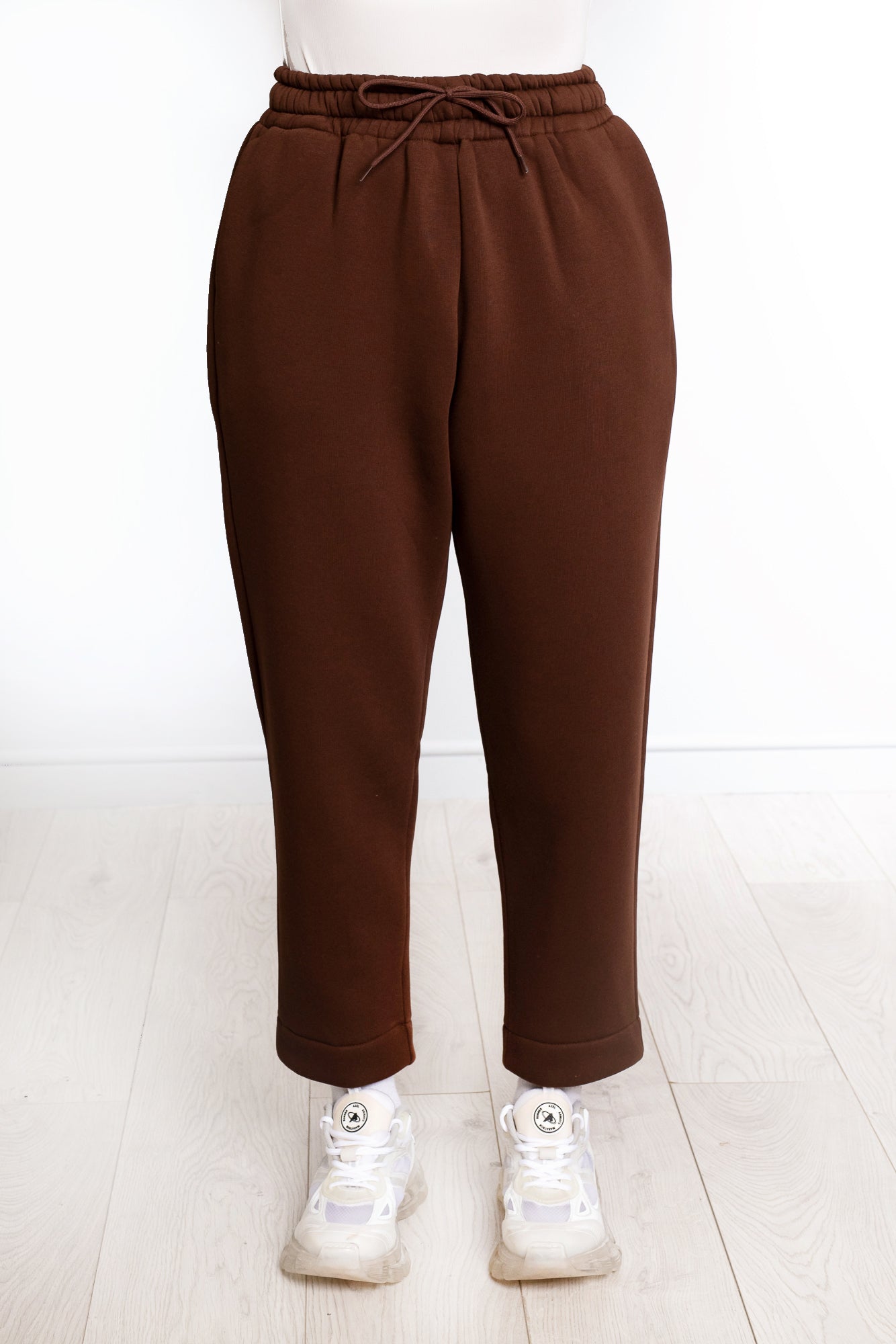 Tapered Plush Trousers