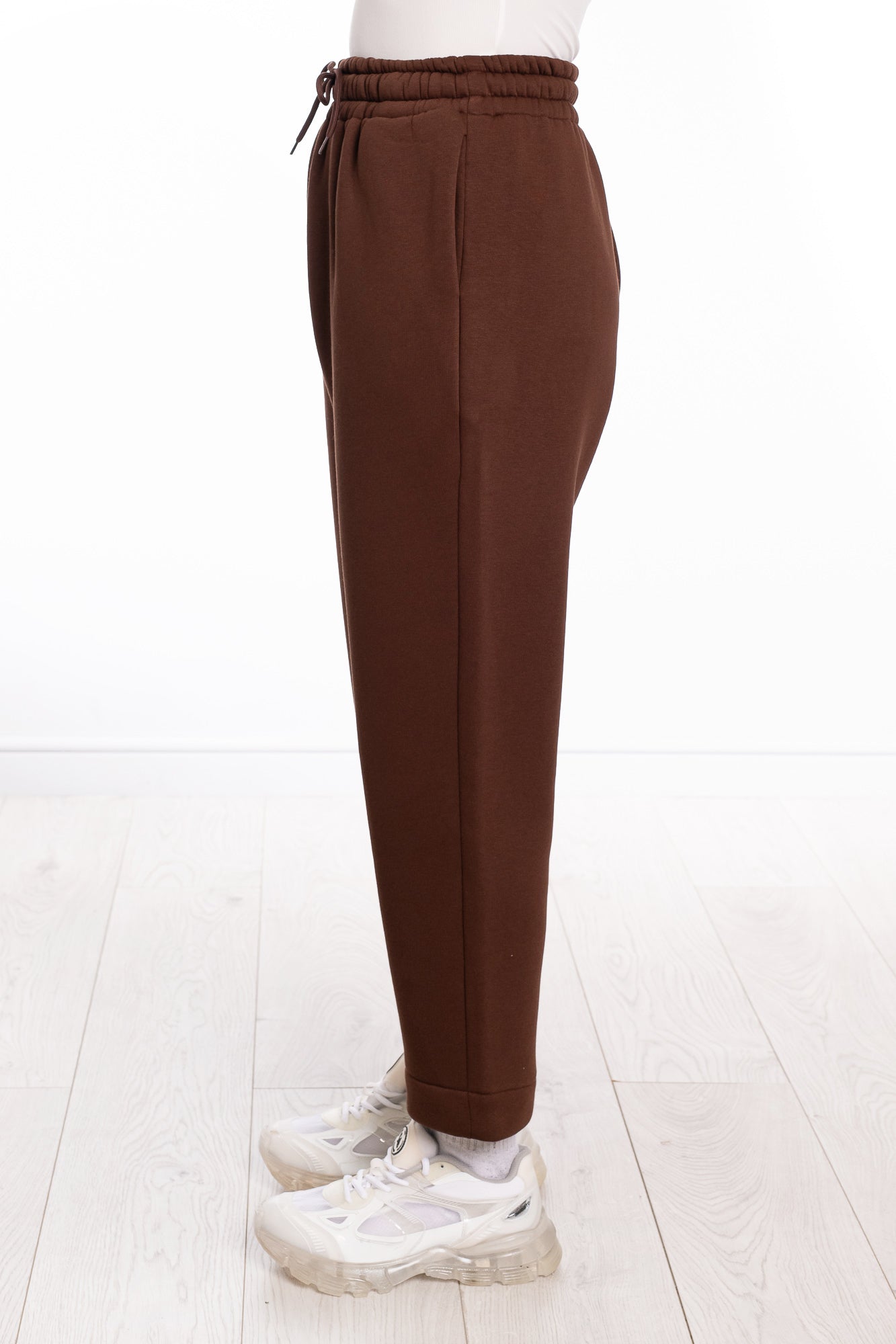 Tapered Plush Trousers