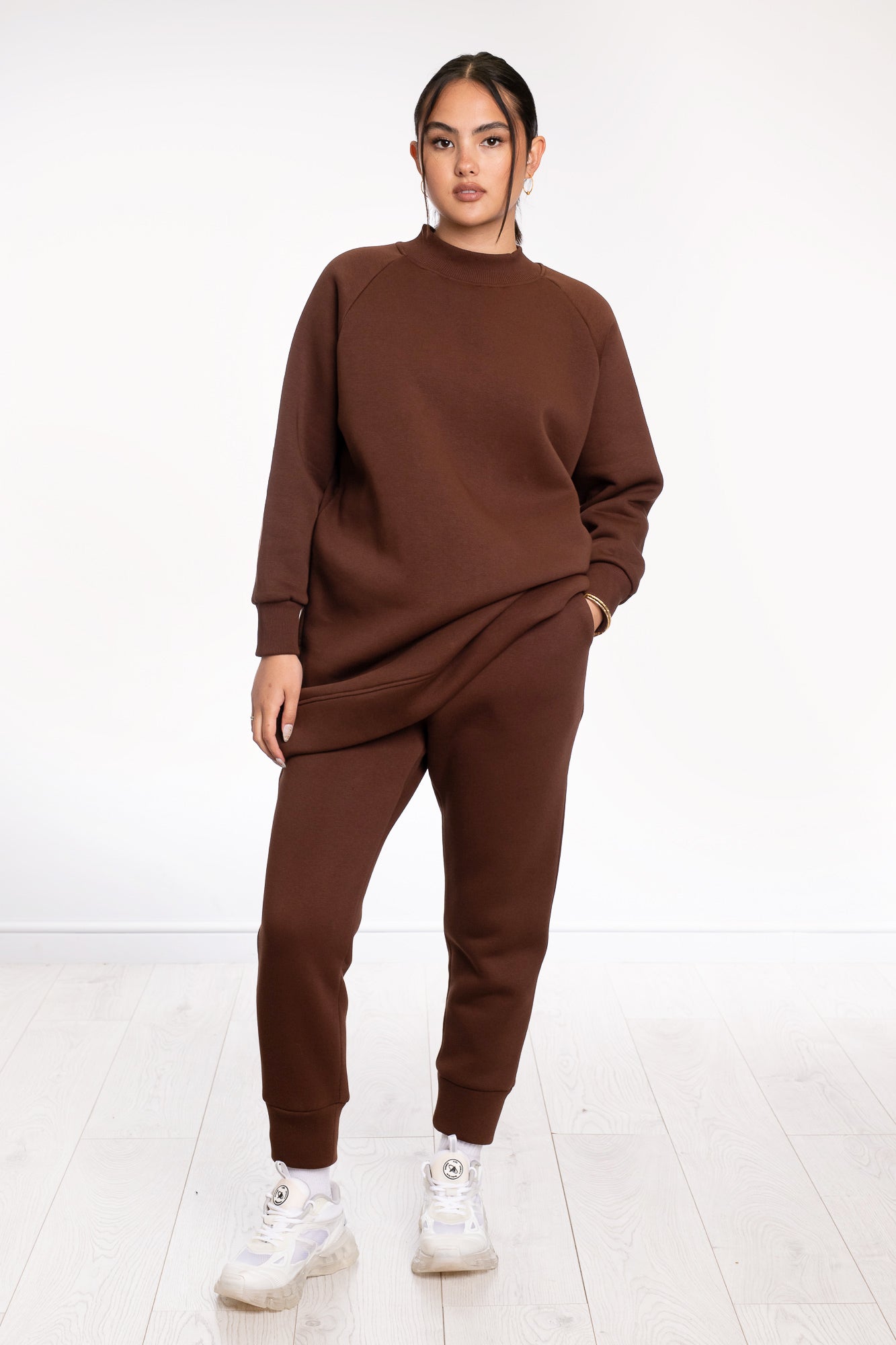 Long Plush Sweat Top