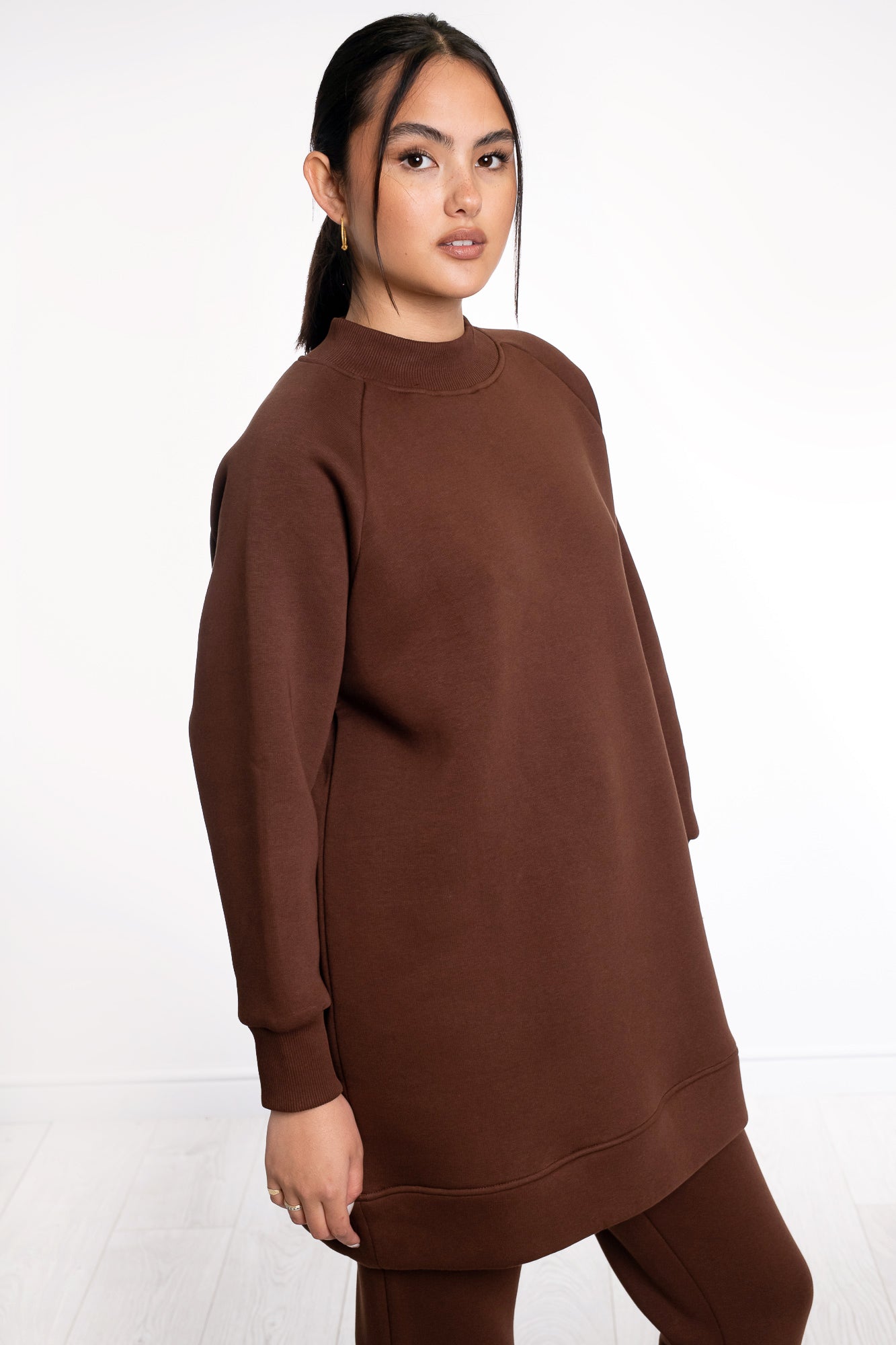 Long Plush Sweat Top