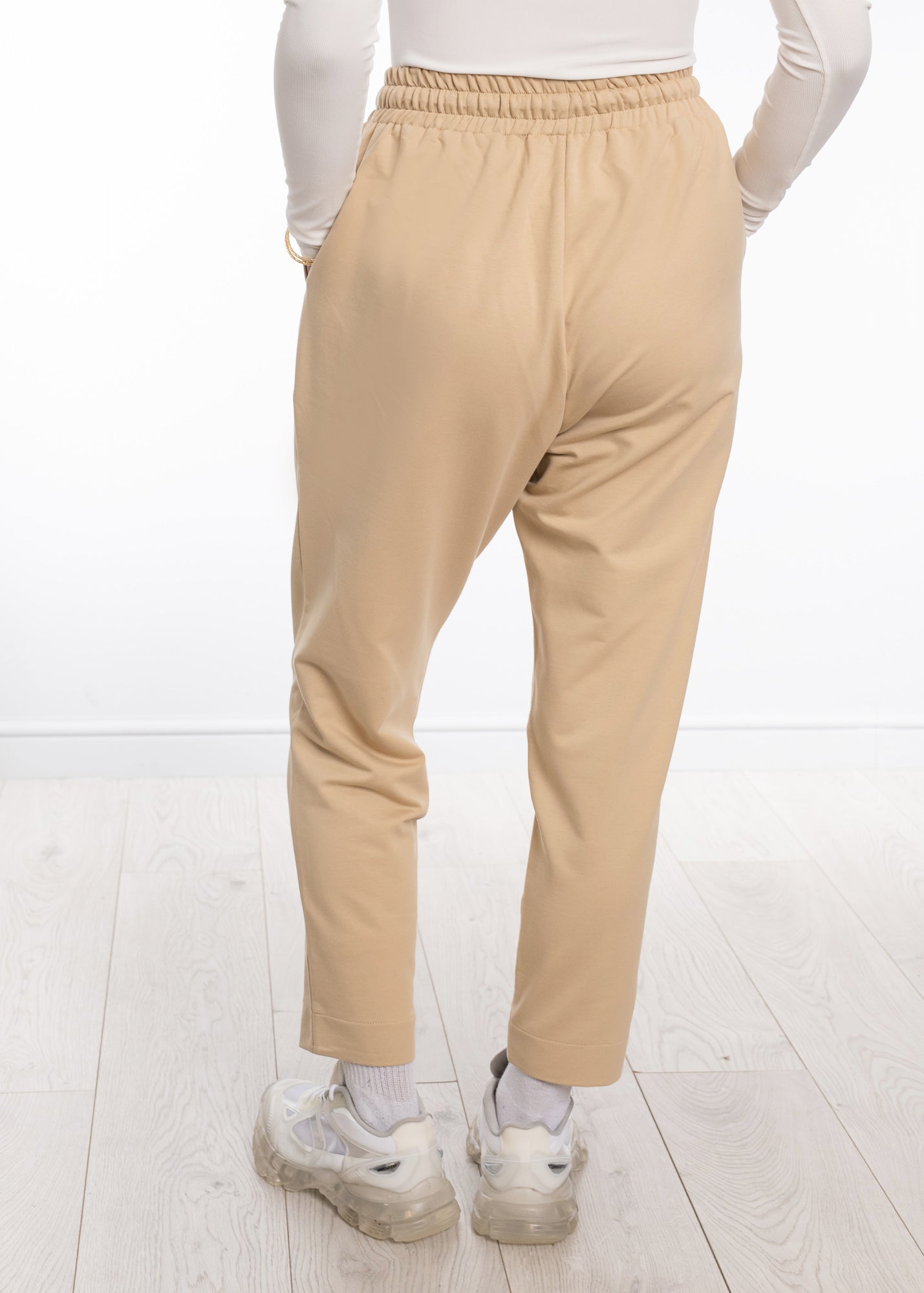 Centre Pleat Cotton Trouser