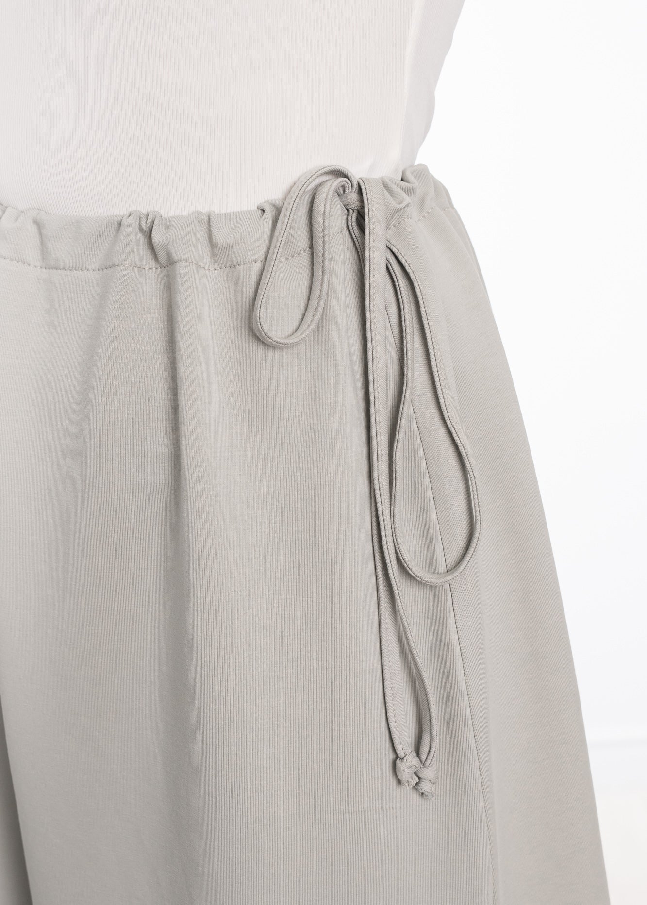 Cotton Drawstring Skirt