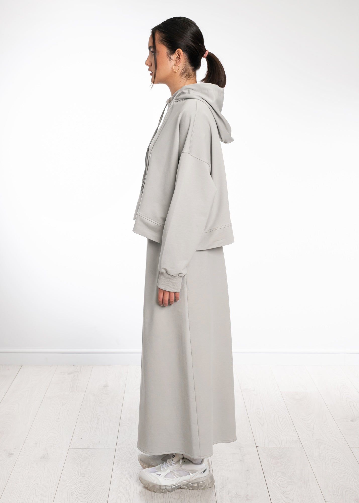 Cotton Drawstring Skirt