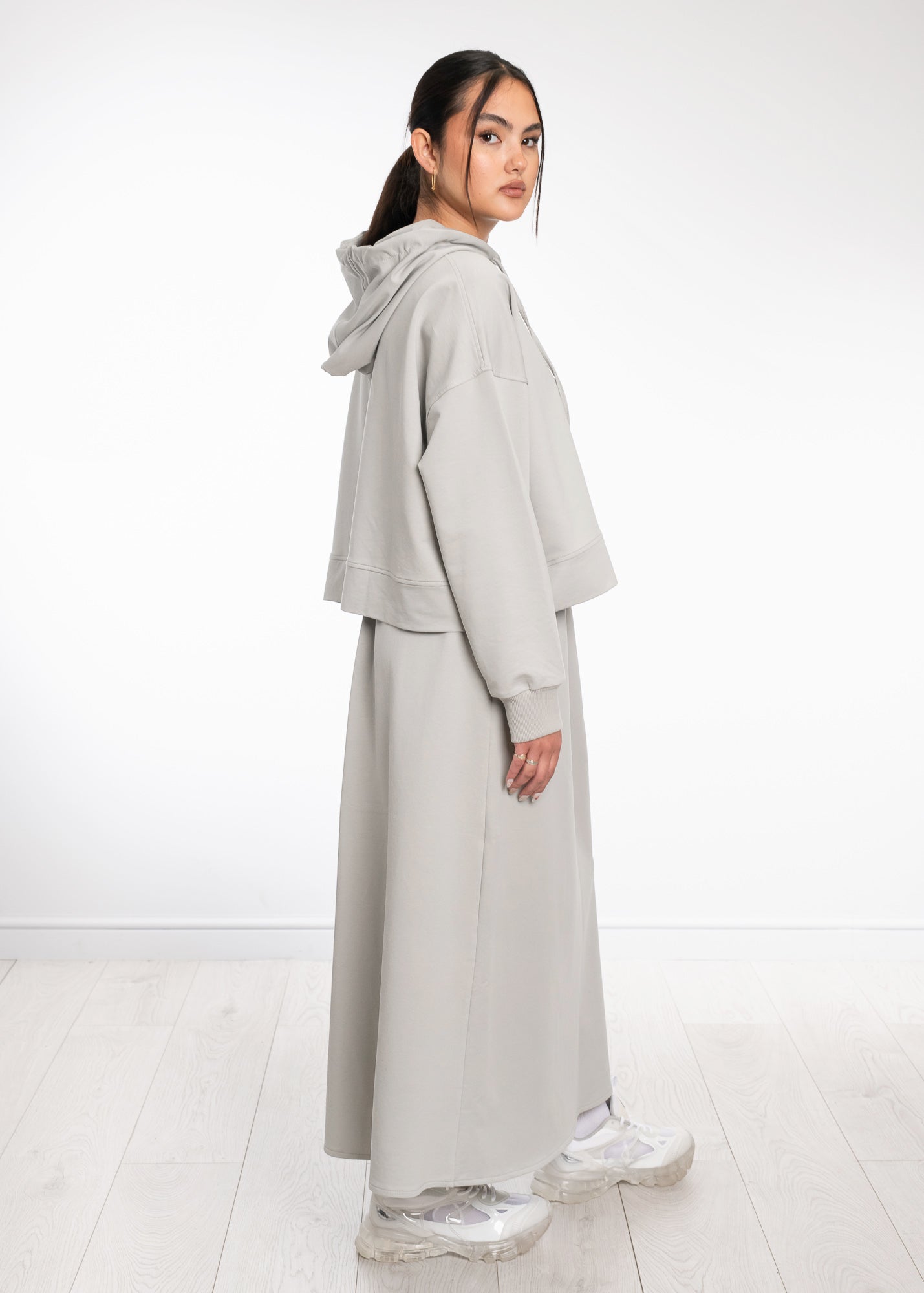 Cotton Drawstring Skirt