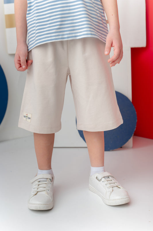 Beige Shorts