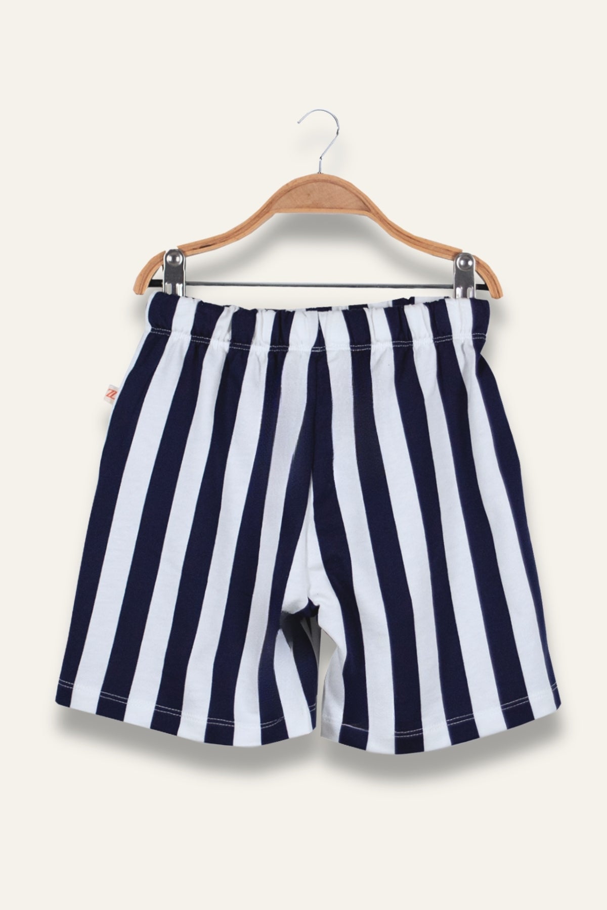 Navy Stripe Shorts