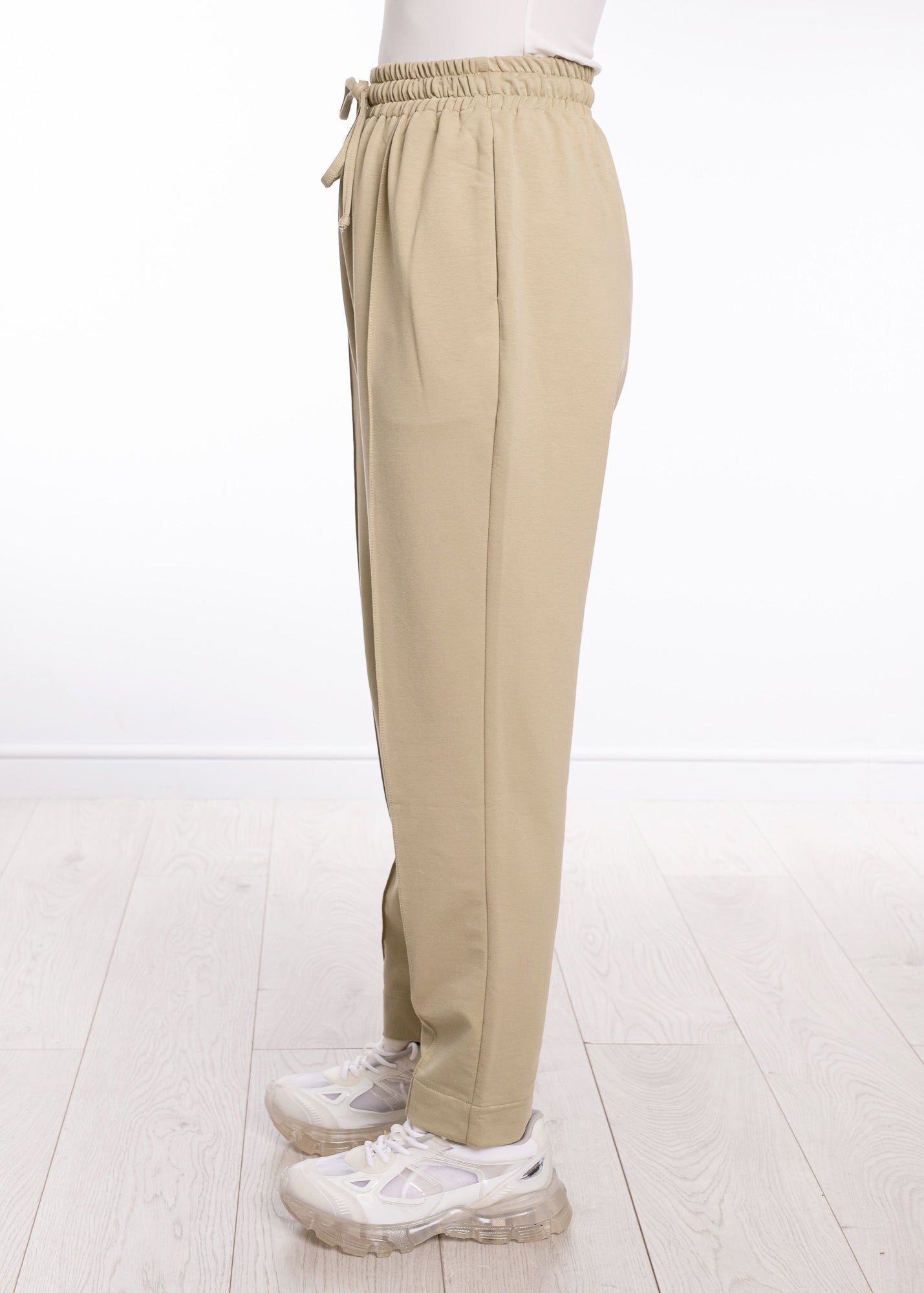 Centre Pleat Cotton Trouser