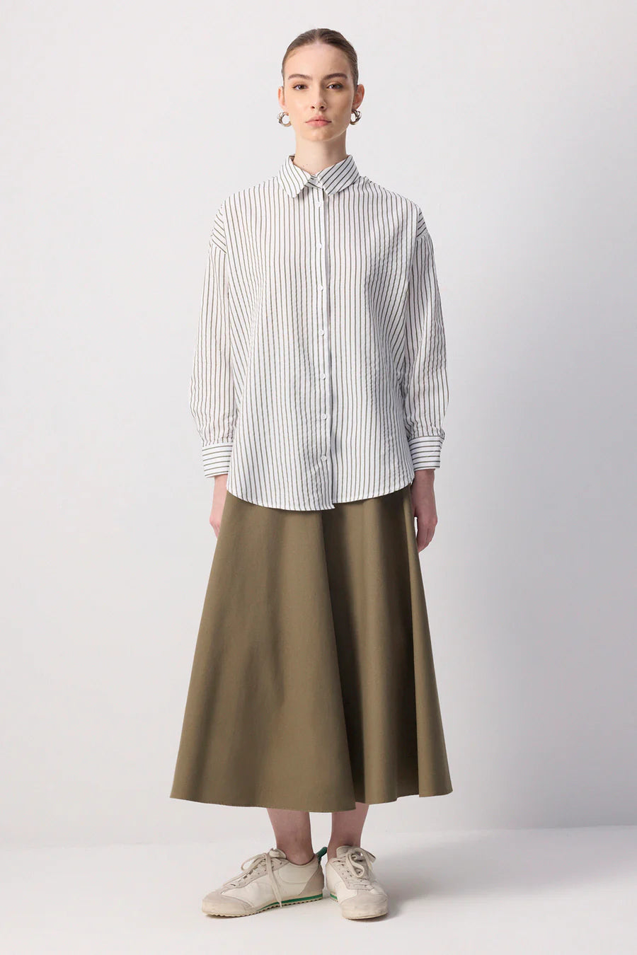 Striped Oversized Shirt